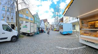 Klein, fein und leer: Was wird aus Steinheims Wochenmarkt?