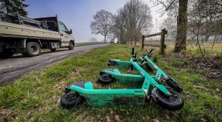 Fahrt gesperrt: So reagieren E-Scooter-Verleiher in Herford auf Vandalismus