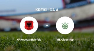Knappes Scheitern für KF Kosova Bielefeld gegen VfL Oldentrup