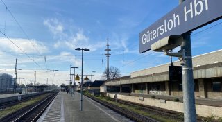 Gütersloher Hauptbahnhof drohen neue Ausfälle - Deutsche Bahn bleibt Details schuldig