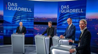 Viererrunde: Merz sieht SPD oder Grüne als mögliche Partner