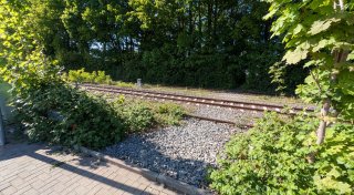 Lebensgefährlicher Gleisübergang in Lübbecke