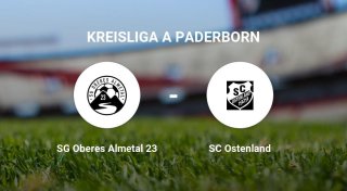 SC Ostenland setzt sich knapp durch gegen die SG Oberes Almetal 23
