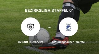 BV Stift Quernheim im Duell gegen SV Eidinghausen-Werste um Längen besser