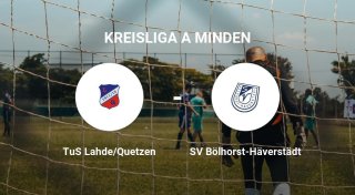 TuS Lahde/Quetzen behauptet sich mit knappem Sieg gegen SV Bölhorst-Häverstädt
