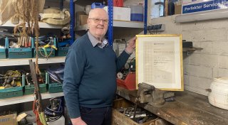 Heizungsbauer aus Löhne ist seit 50 Jahren Meister - seine Ausbildung startete er mit 14