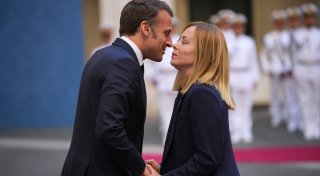 Zeichen der Annäherung: Meloni empfängt Macron in Rom