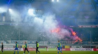 Fan-Randale beim SC Paderborn: Hansa Rostock beteiligt sich an den Kosten