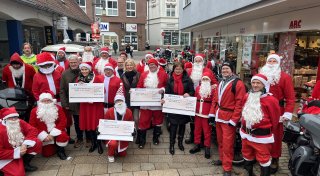 Lübbecker Harley-Freunde sammeln 16.000 Euro an Spenden