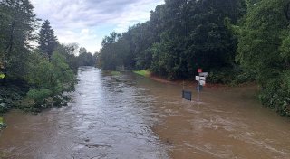 Hochwasserwarnung für Bielefeld: Kommt nach dem Schnee das Wasser?