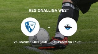 Remis im Duell zwischen dem VfL Bochum 1848 II (U23) und dem SC Paderborn 07 U21