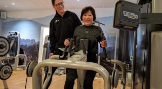 Bünderin macht mit 82 Jahren noch das Fitnessstudio unsicher