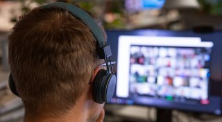 Online-Konferenzen bedeuten für viele noch immer Stress