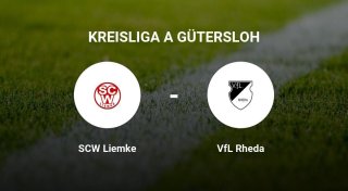 Remis im Duell zwischen dem SCW Liemke und dem VfL Rheda