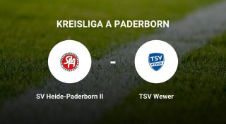 TSV Wewer kassiert gegen SV Heide-Paderborn II