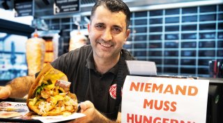Gratis-Döner in Bielefeld: Besondere Hilfsaktion gegen den Hunger