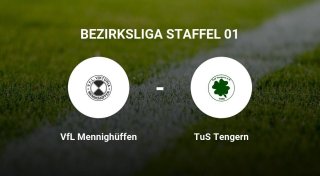 Der VfL Mennighüffen gegen das Team des TuS Tengern