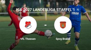 Der VfL Theesen gegen das Team der Spvg Brakel