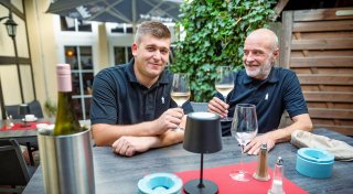 Der kleinste Bielefelder Biergarten - mitten in der Altstadt