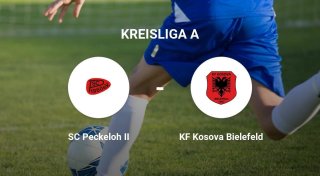 SC Peckeloh II erzielt knappen Erfolg gegen KF Kosova Bielefeld
