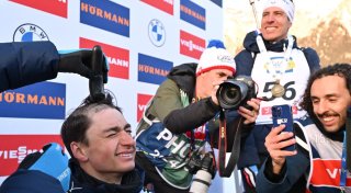 Frisuren-Ritual bei Biathlon-WM: Auch Weltmeister rasiert