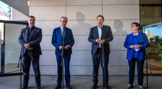 Chef-Koalitionsverhandler vor Schlussrunde unter Druck