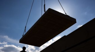 Schwache Baukonjunktur trifft auch Fertighäuser