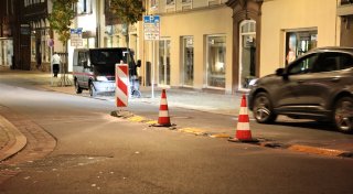 Umstrittene Kreuzung: Höxters Nicolaistraße hat nun Bodenschwellen