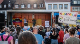 Hunderte Teilnehmende bei Demo gegen Rechts in Paderborn