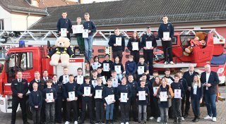 Kinder und Jugendliche in Höxter sind Feuer und Flamme für die Feuerwehr