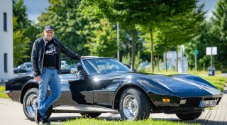 Vom Opel GT zum Original: Bielefelder lebt Oldtimer-Liebe
