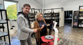 Serviceroboter in Bielefeld: Innovationen sollen Gastronomie revolutionieren