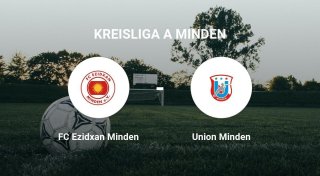 Das Match zwischen dem FC Ezidxan Minden und der Union Minden endet unentschieden