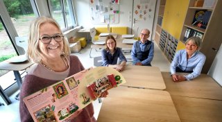 Erste Einblicke mit Fotos: Güterslohs kleinste Schule ist jetzt in neue Räume umgezogen