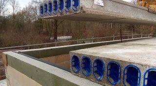 Wiederaufbau des Schützenhauses in Höxter schreitet voran