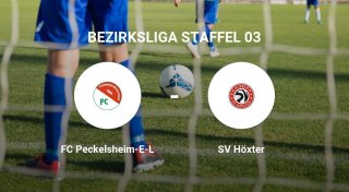 SV Höxter ergibt sich dem FC Peckelsheim-E-L