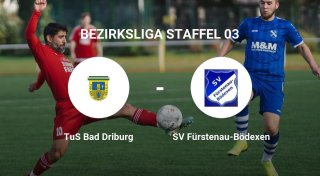 TuS Bad Driburg behauptet sich mit knappem Sieg gegen den SV Fürstenau-Bödexen