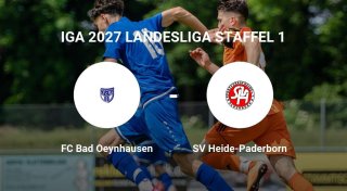 SV Heide-Paderborn setzt sich durch gegen FC Bad Oeynhausen