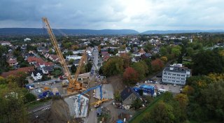 Wie die Südbahnbrücke an der Koblenzer Straße in nur 35 Tagen fertig gebaut werden soll
