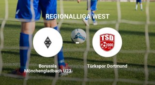 Borussia Mönchengladbach U23 im Spiel gegen Türkspor Dortmund deutlich dominierend