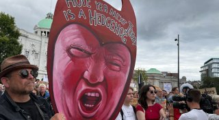 «Nicht willkommen»: Proteste gegen Trump in Schottland