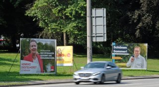 Plakate zur Kommunalwahl 2025: Wenig Konkretes bei Bad Oeynhausener Kandidaten