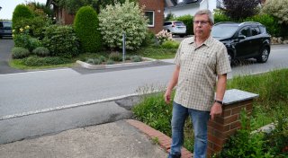 Ärger über Blumenbeet: Bad Oeynhausener Anwohner regt sich über Verkehrsberuhigung auf