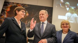 Scholz lässt SPD-Chefin stehen - und findet das «peinlich»