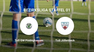 TuS Jöllenbeck kassiert gegen TuS GW Pödinghausen