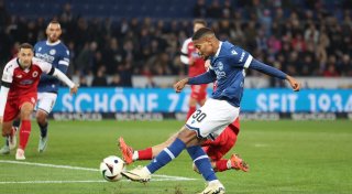 Arminia-Torschütze Young: „Wir denken nicht, dass wir der FC Barcelona sind“