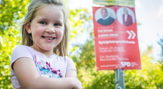 Fünfjährige Bielefelderin will Stadtpolitik machen - und legt direkt los