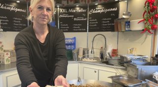 Fleischlos auf dem Bünder Zwiebelmarkt: Wie vielfältig ist das vegetarische Angebot?