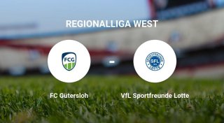 FC Gütersloh erzielt knappen Sieg gegen VfL Sportfreunde Lotte