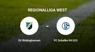 Der SV Rödinghausen gegen das Team der FC Schalke 04 U23